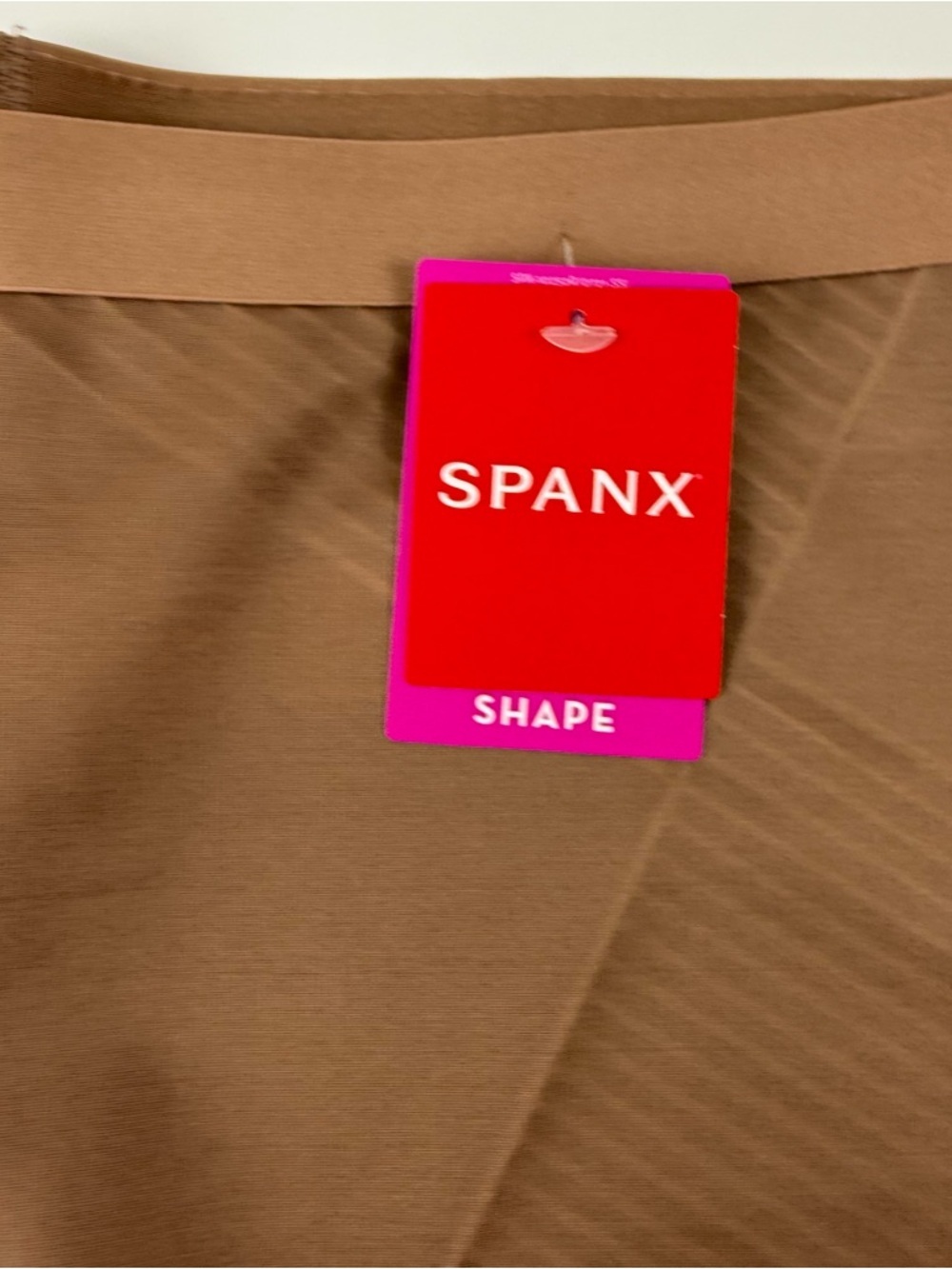 Spanx SPANXshape Invisible Girlshort Thinstincts 2.0 Cafe Au Lait 1X 10252R NWT - Picture 4 of 12